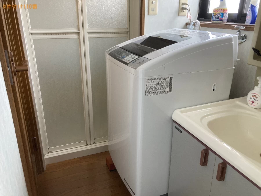 【一関市】洗濯機、ハンガーラック、キーボード、タブレット等の回収