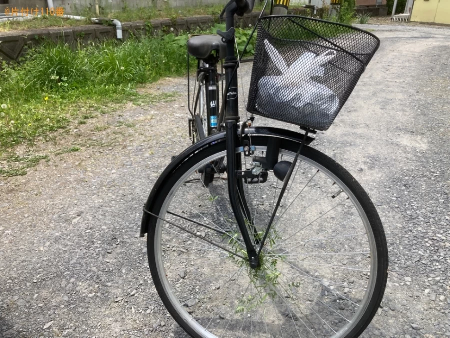 【一関市】ダブルベッドマットレス、自転車、コード等の回収・処分